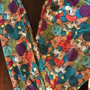 LuLaRoe Birthday OS Leggings